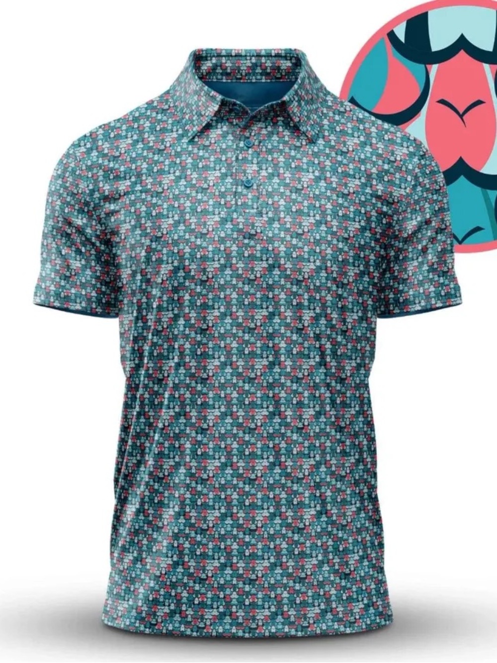 Eyes up here Bogey Bros Polo